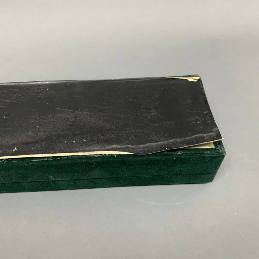 Towle Silversmiths Stainless Steel Silver Plate Serving Fork Knife with Box